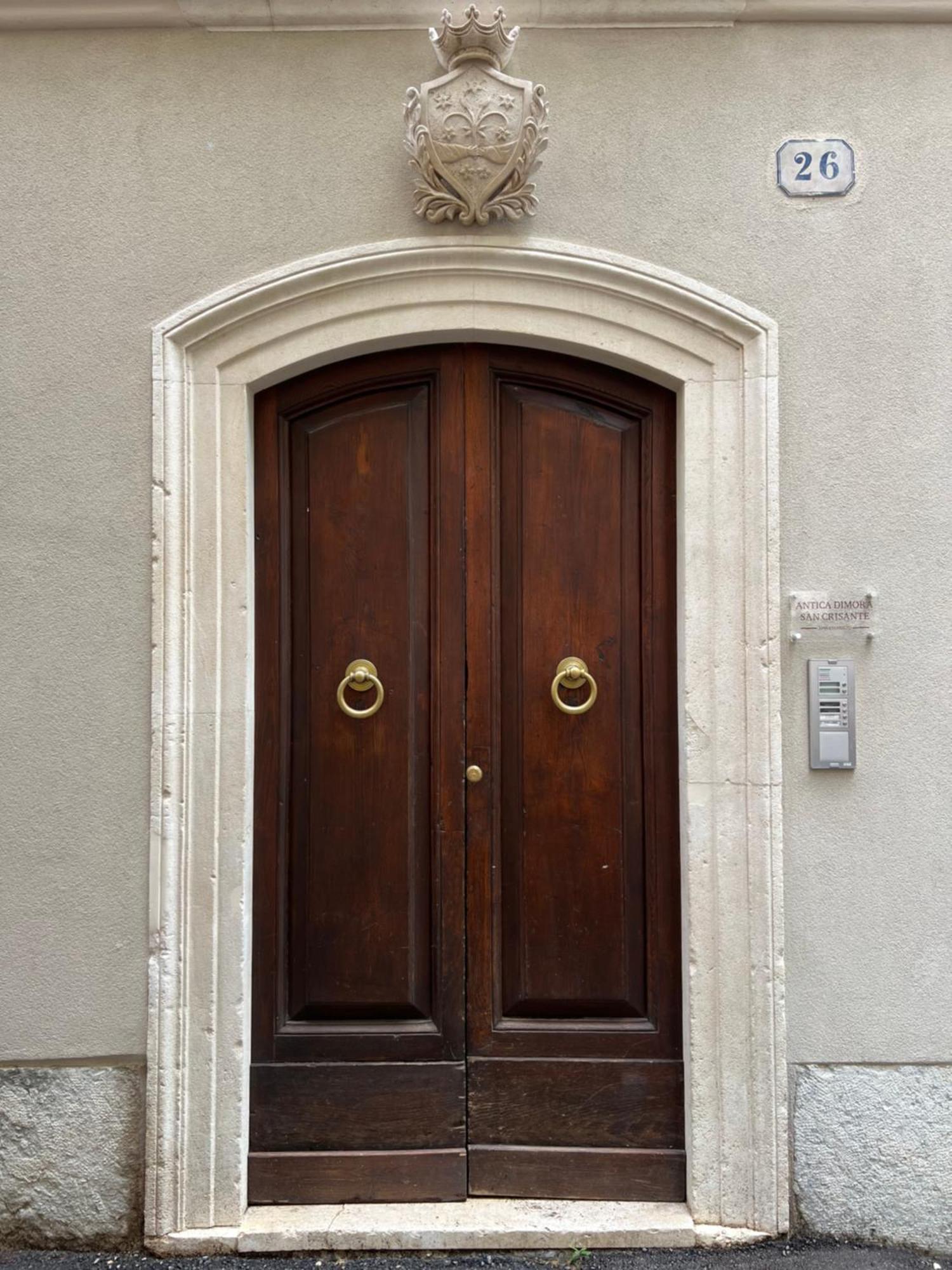 Antica Dimora San Crisante - Centro Storico Apartamento LʼAquila Exterior foto